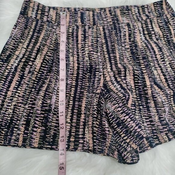 Ann Taylor Womens Printed Shorts Size 8/10 Polyester/Spandex Blend Multicolor - Picture 8 of 9